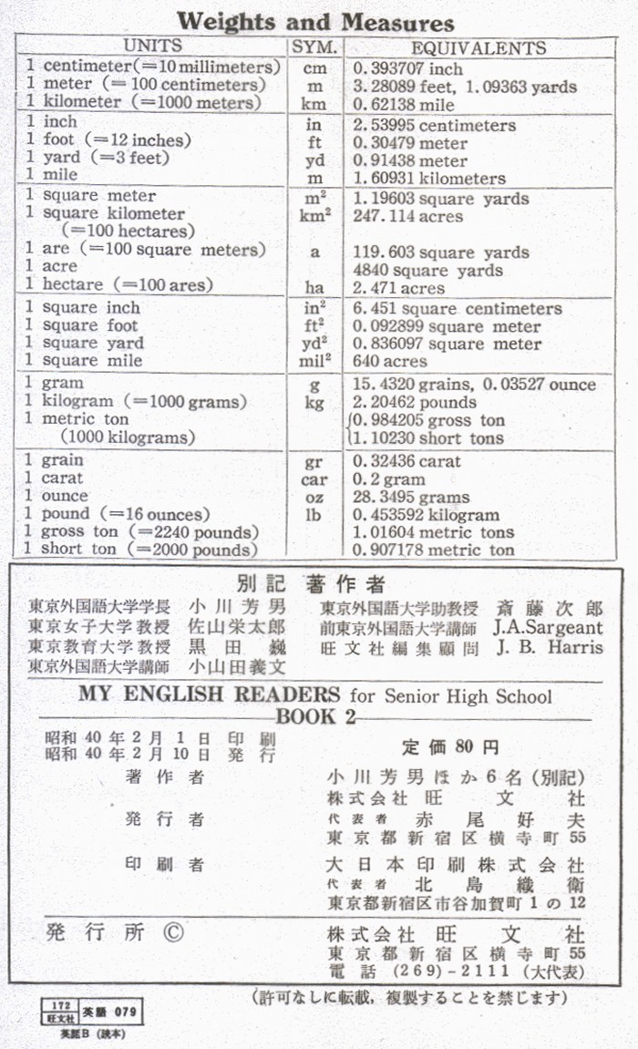 高校英語の教科書